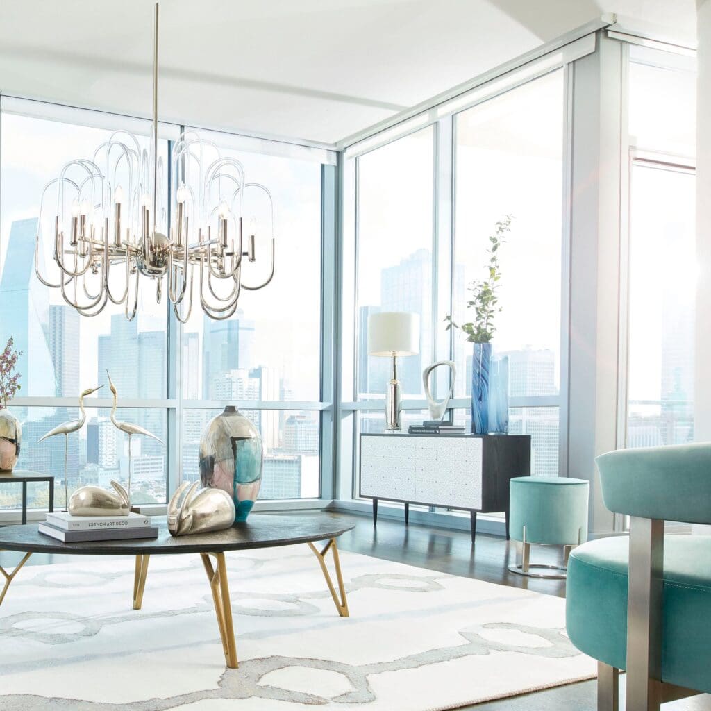 Cyan Design 09711 Quartette Coffee Table - Bronze And Brass