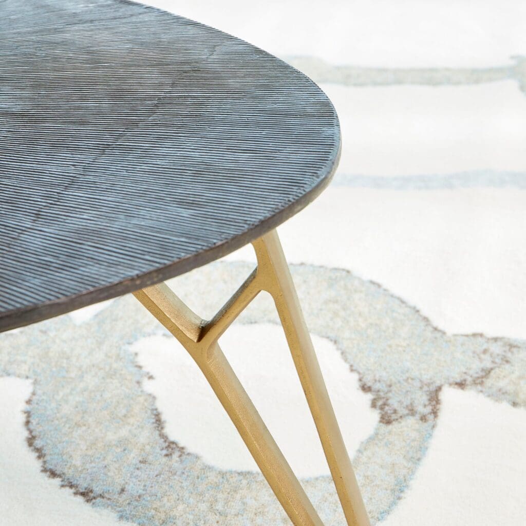 Cyan Design 09711 Quartette Coffee Table - Bronze And Brass