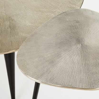 Cyan Design 09714 Triata Coffee Table - Raw Nickel And Bronze
