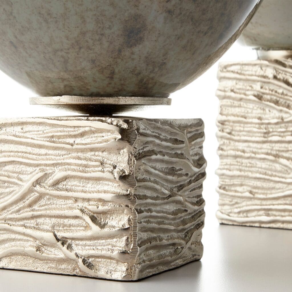 Cyan Design 09770 Decor Art Glass - Nickel