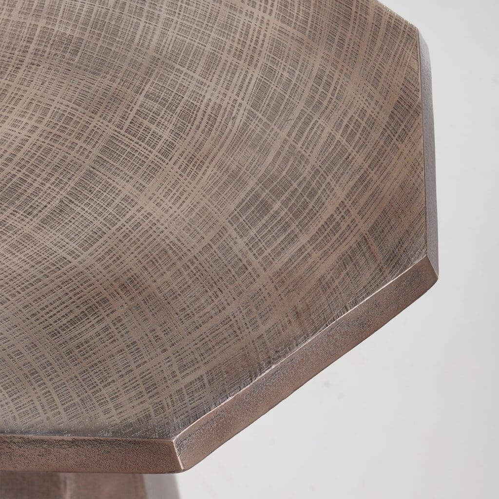 Cyan Design 09810 Armon SIde Table - Textured Bronze