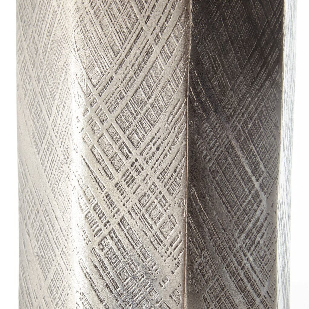 Cyan Design 09818 Danielle Vase - Antique Silver - Small