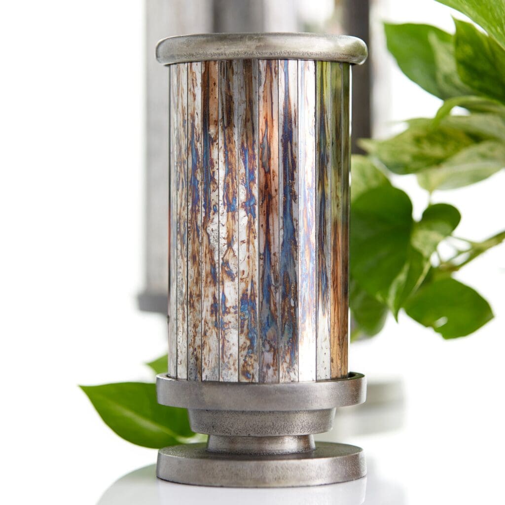 Cyan Design 09944 Kensington Vase - Nickel - Small