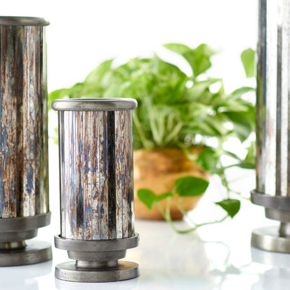 Cyan Design 09945 Kensington Vase - Nickel - Medium