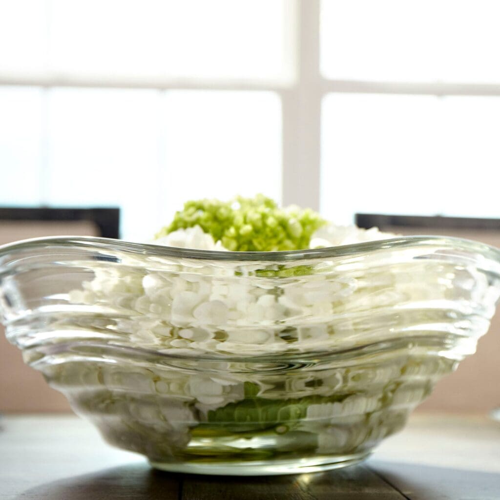 Cyan Design 10021 Wavelet Bowl - Clear - Small