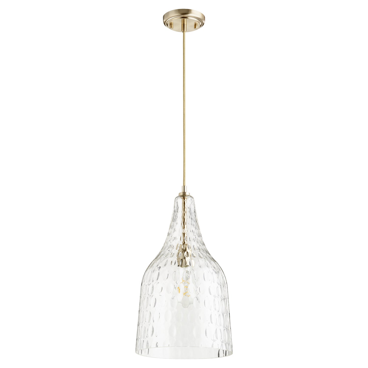 Quorum 8142-80 Pendant - Aged Brass