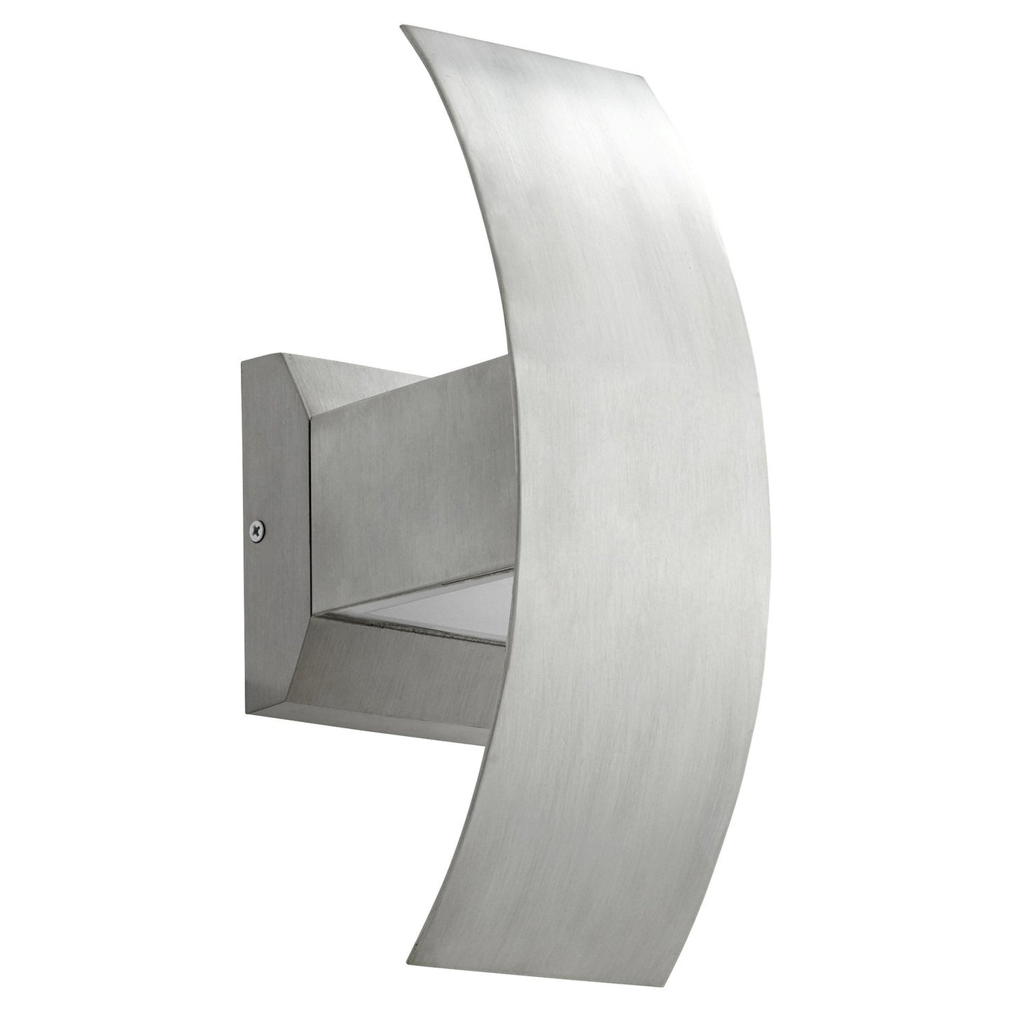 Quorum Curvo 9720-16 Wall Mount - Brushed Aluminum