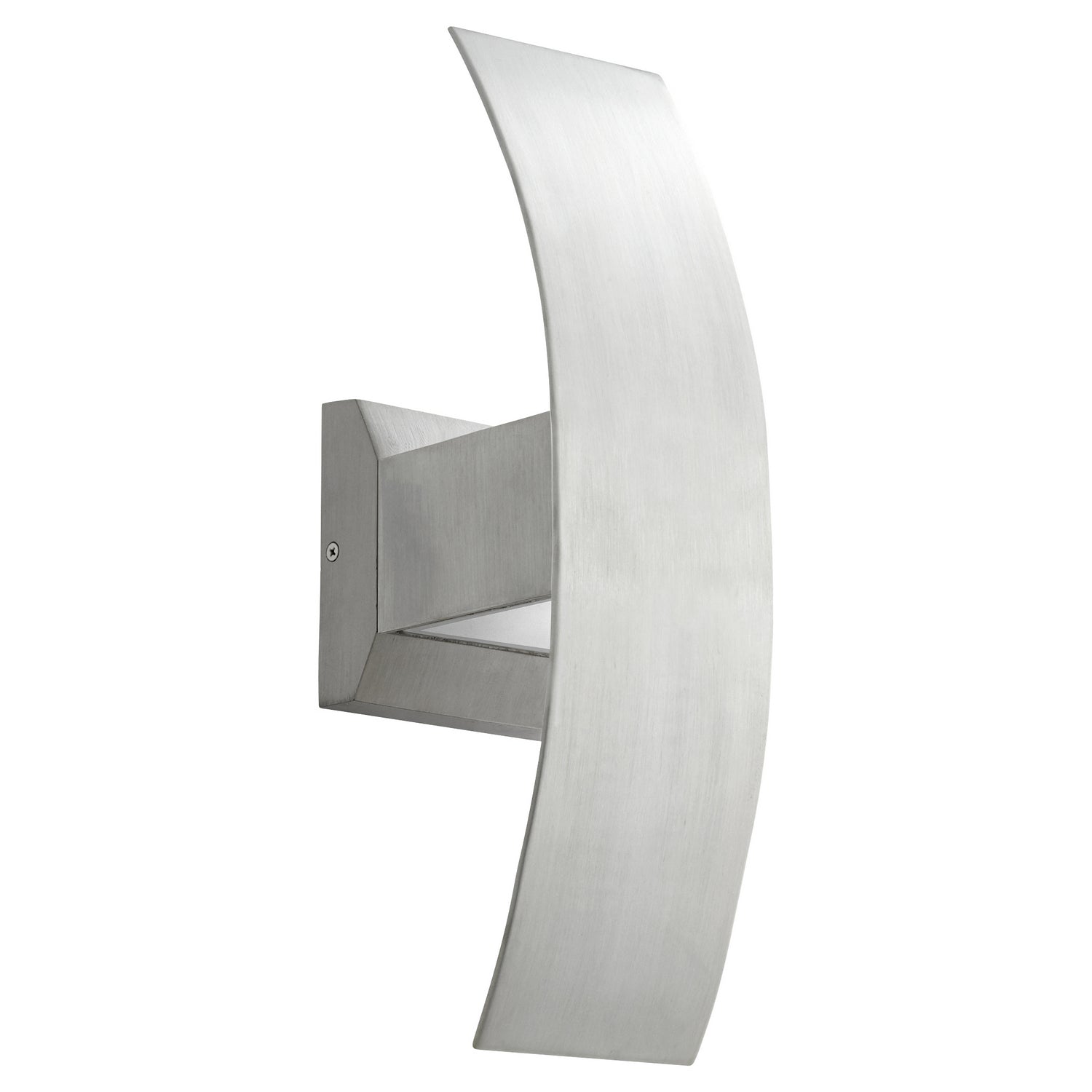 Quorum Curvo 9721-16 Wall Mount - Brushed Aluminum