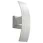 Quorum Curvo 9721-16 Wall Mount - Brushed Aluminum