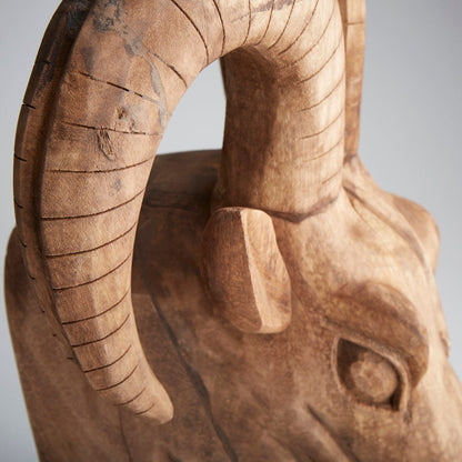 Cyan Design 10075 Ibex Sculpture - Natural