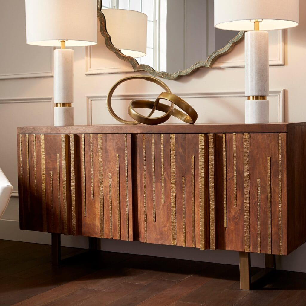 Cyan Design 10160 Oxford Cabinet - Oak