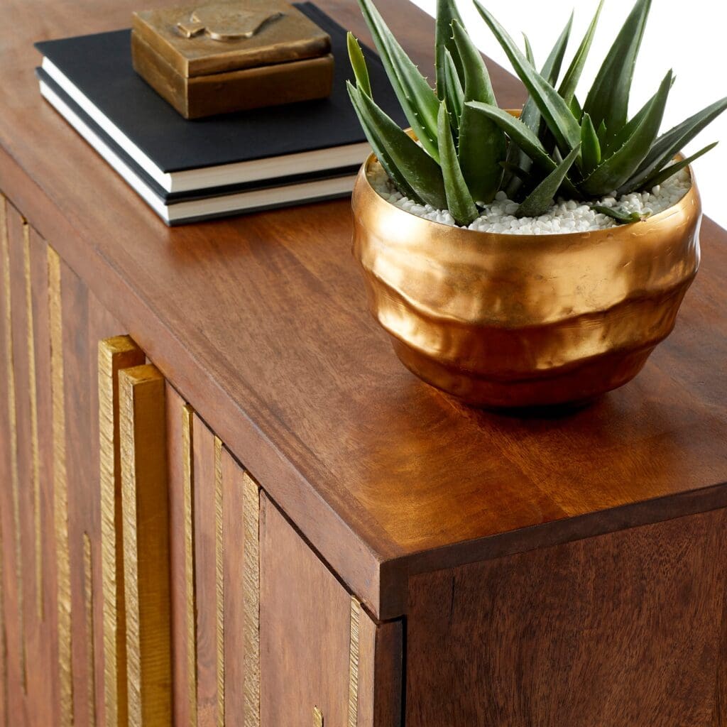 Cyan Design 10160 Oxford Cabinet - Oak