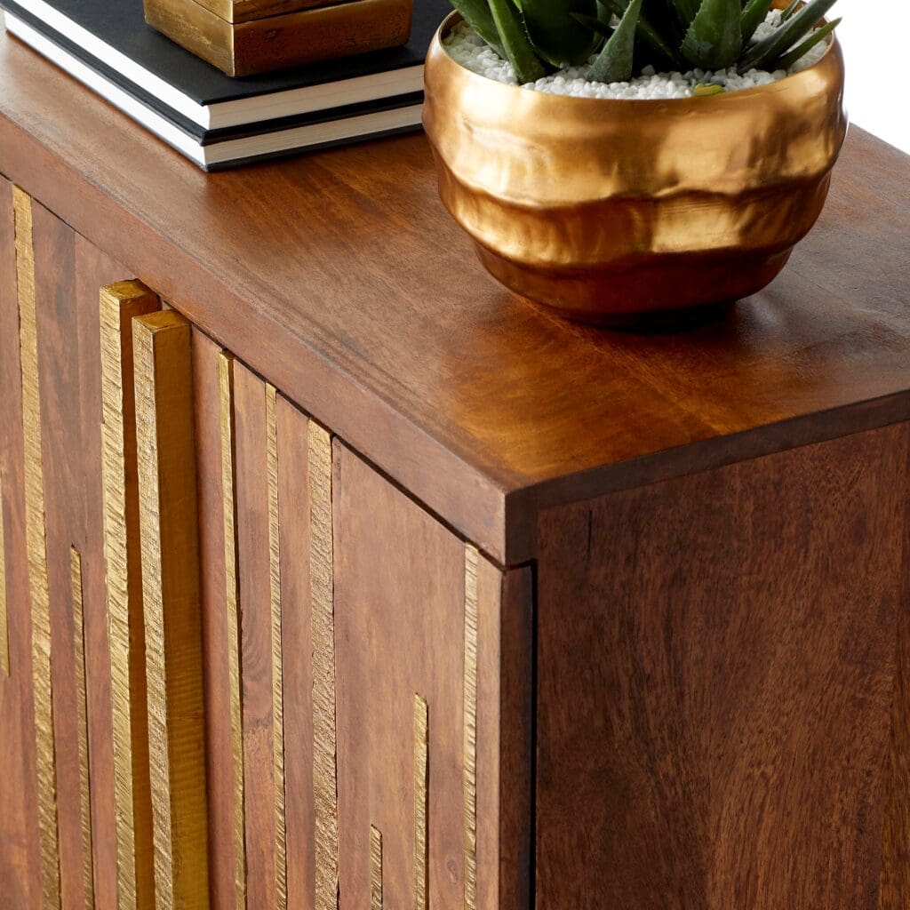 Cyan Design 10160 Oxford Cabinet - Oak