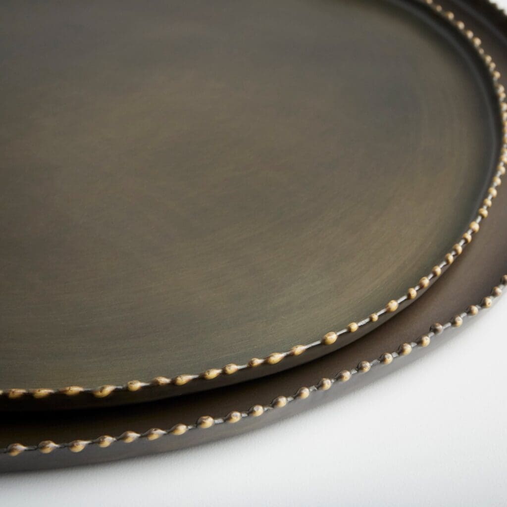 Cyan Design 10165 Rochester Tray - Antique Black - Large