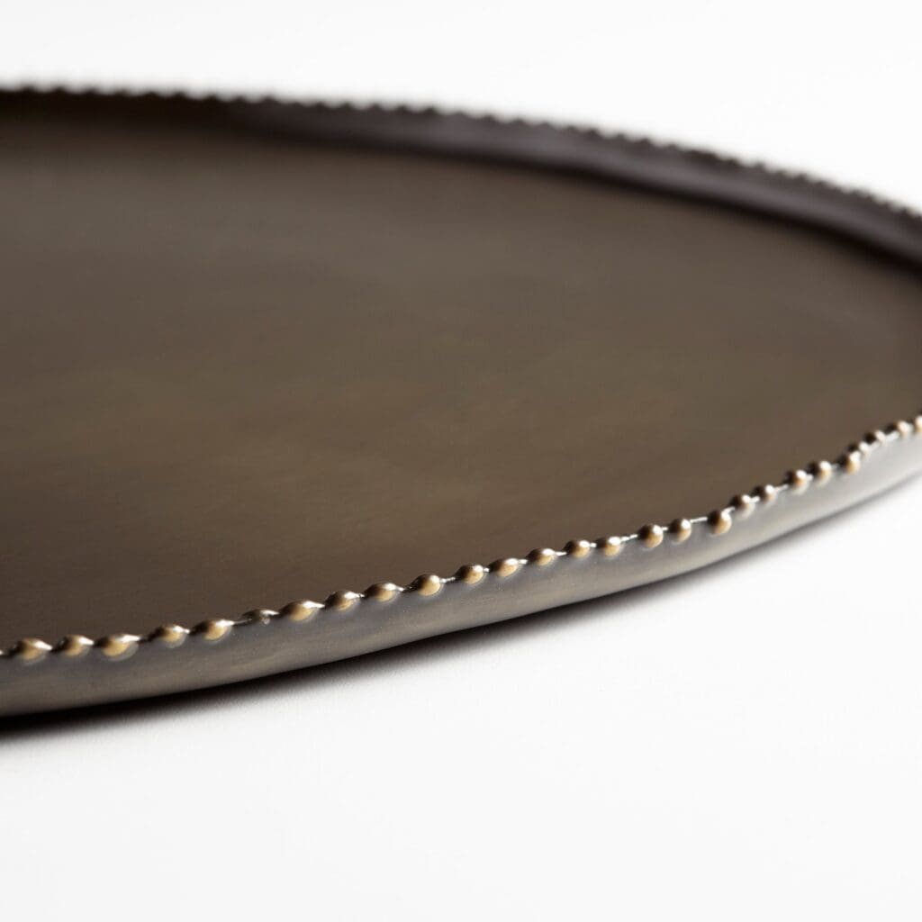 Cyan Design 10165 Rochester Tray - Antique Black - Large