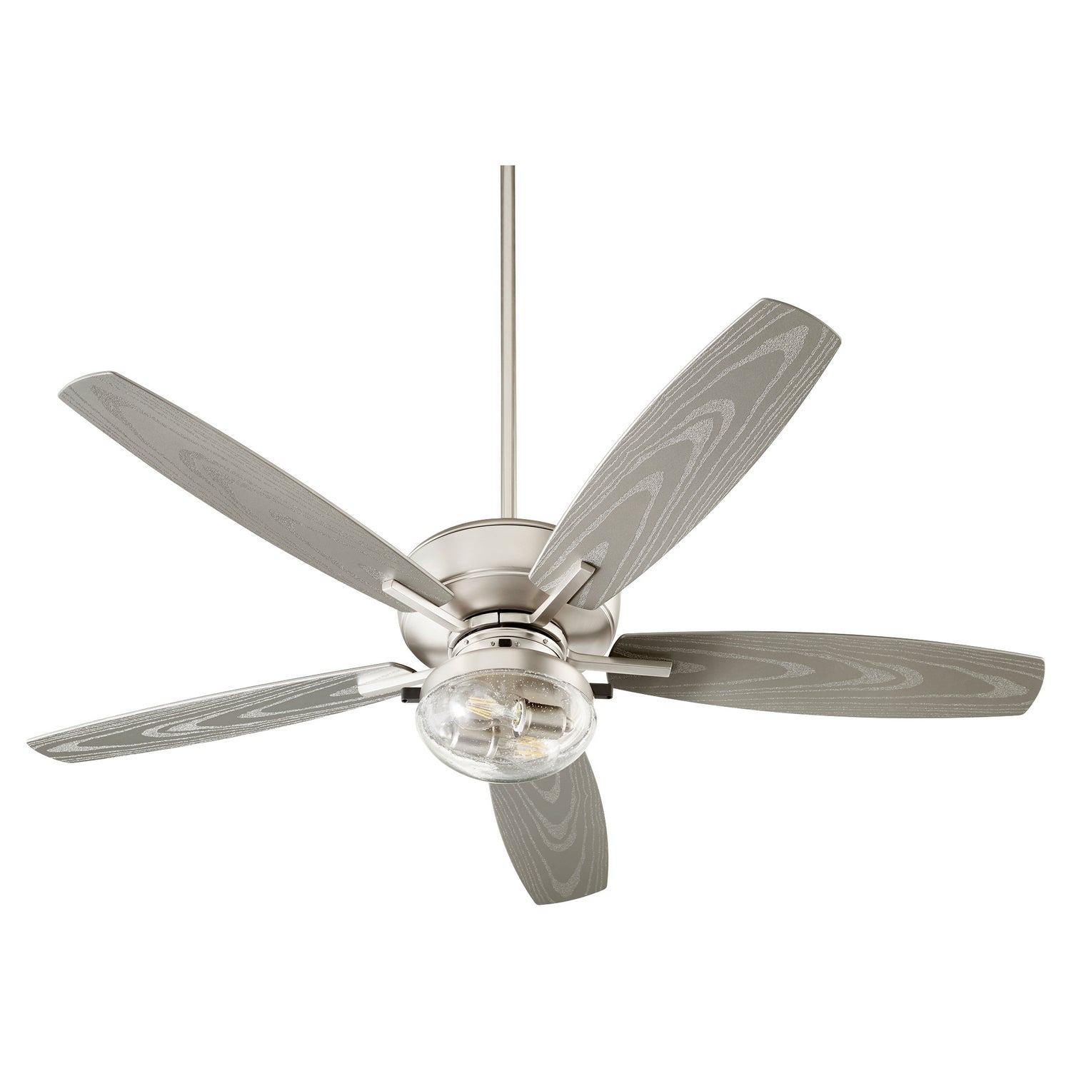 Quorum Breeze Patio 170525-65 Patio Fan - Satin Nickel Satin Nickel