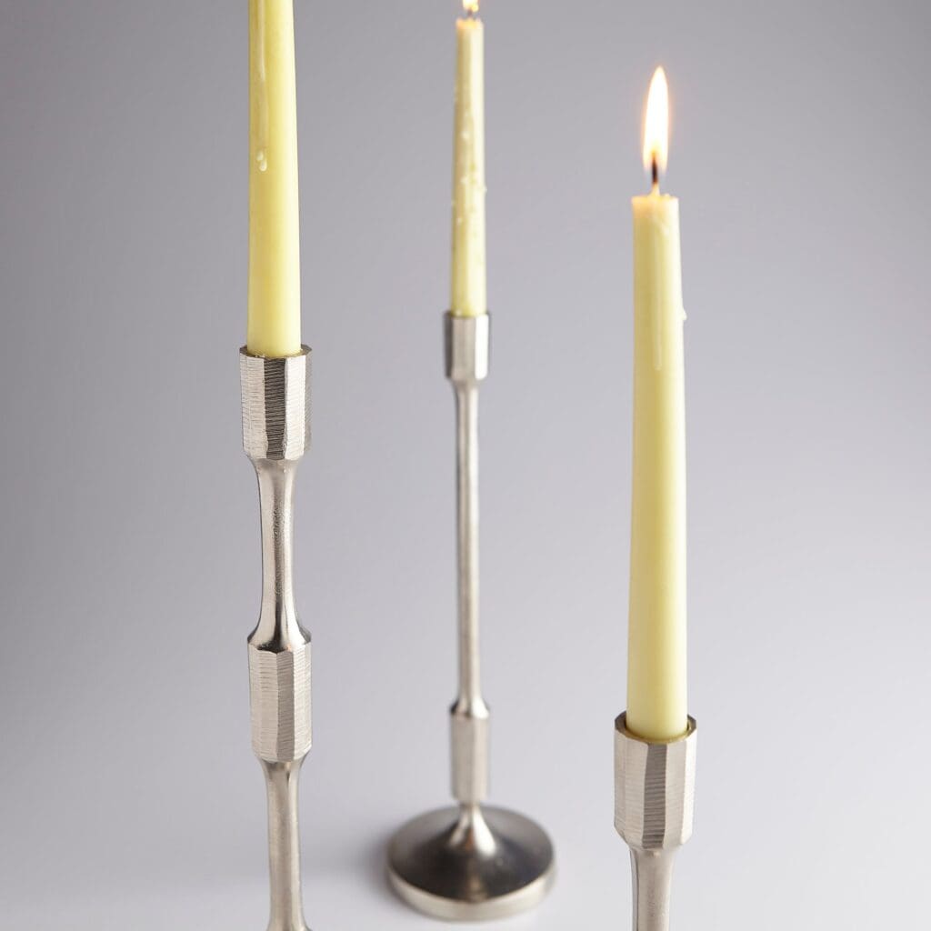 Cyan Design 10206 Cambria Candleholder - Nickel - Medium