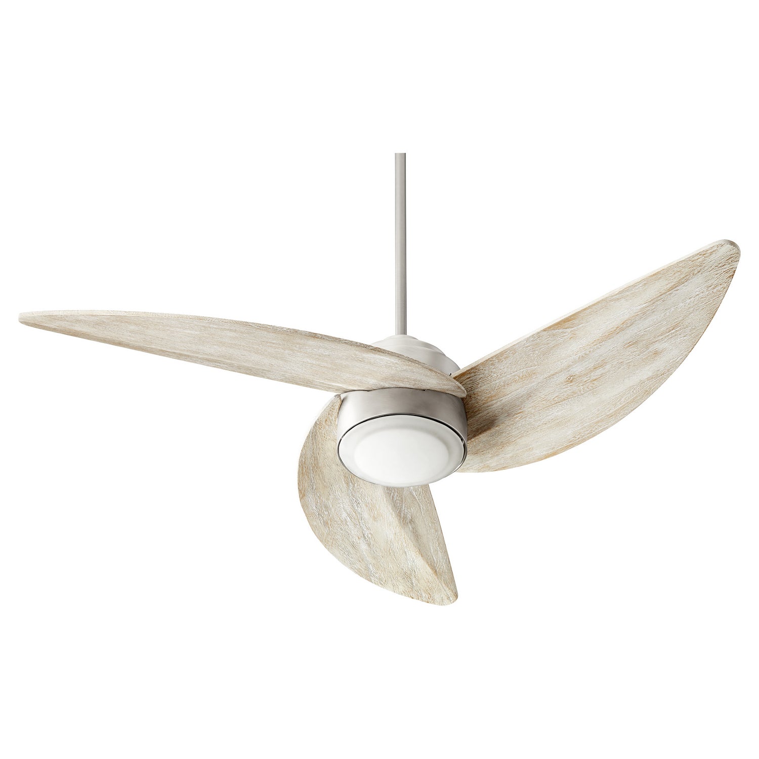 Quorum Trinity 41523-65 Ceiling Fan - Satin Nickel