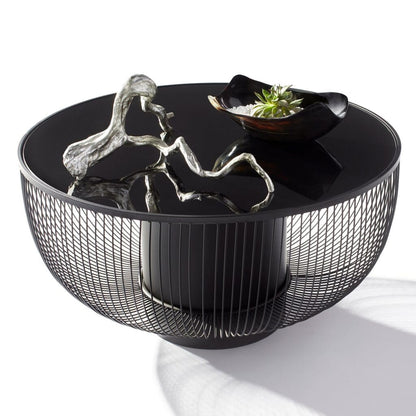 Cyan Design 10237 Carousel Table - Graphite - Large