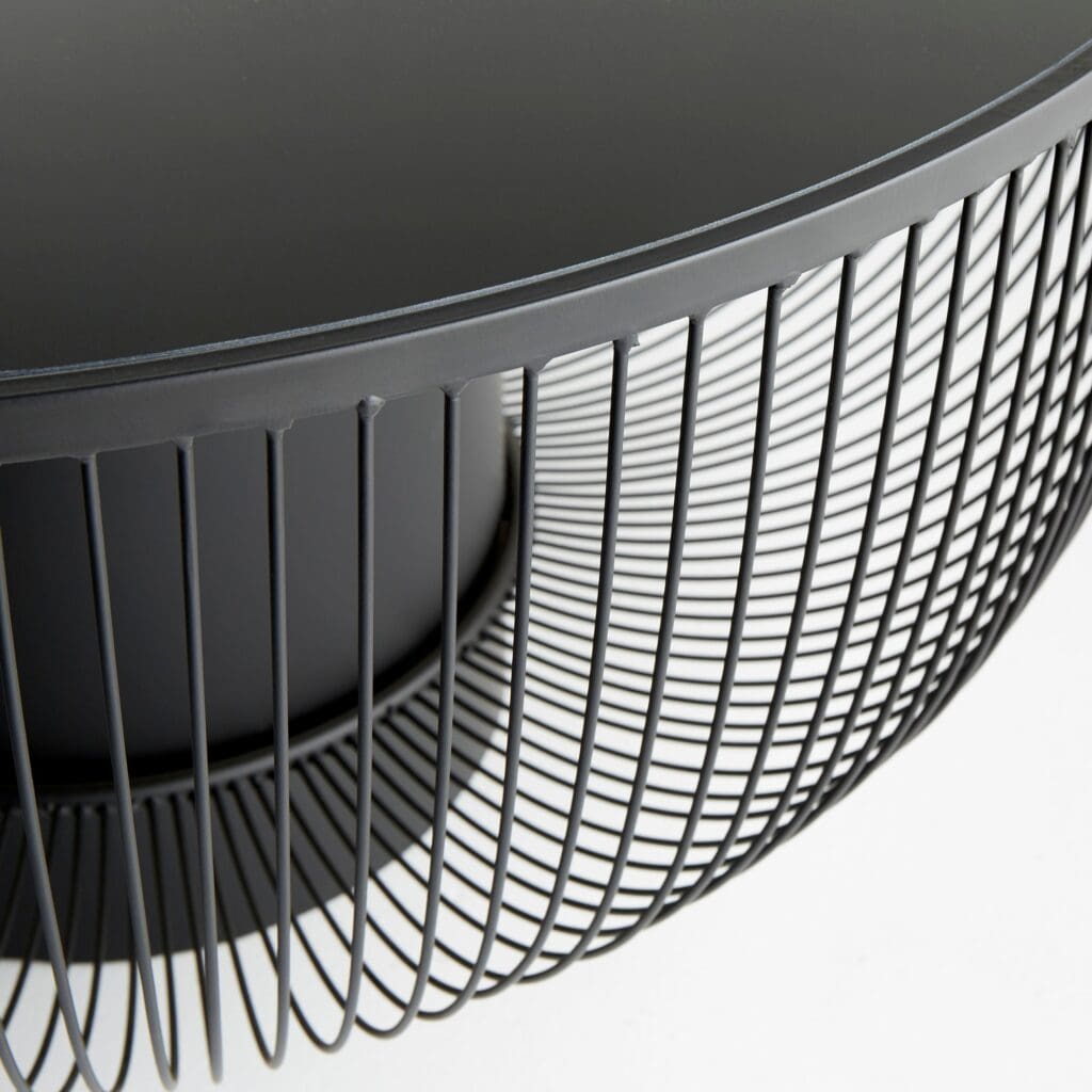Cyan Design 10237 Carousel Table - Graphite - Large