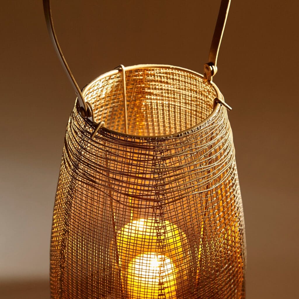 Cyan Design 10245 Gauze Candleholder - Gold