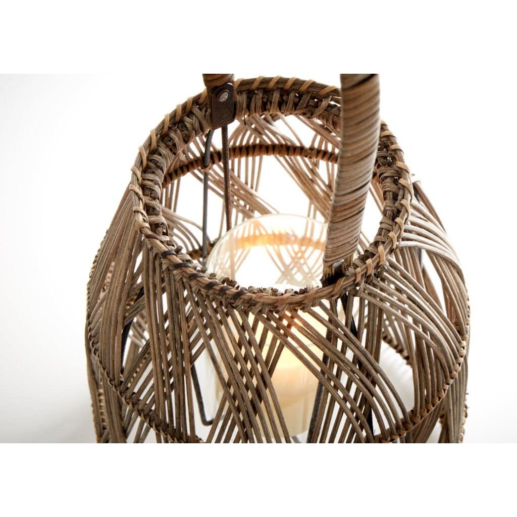Cyan Design 10267 Clydesdale Candleholder - Rattan - Small