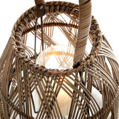 Cyan Design 10267 Clydesdale Candleholder - Rattan - Small