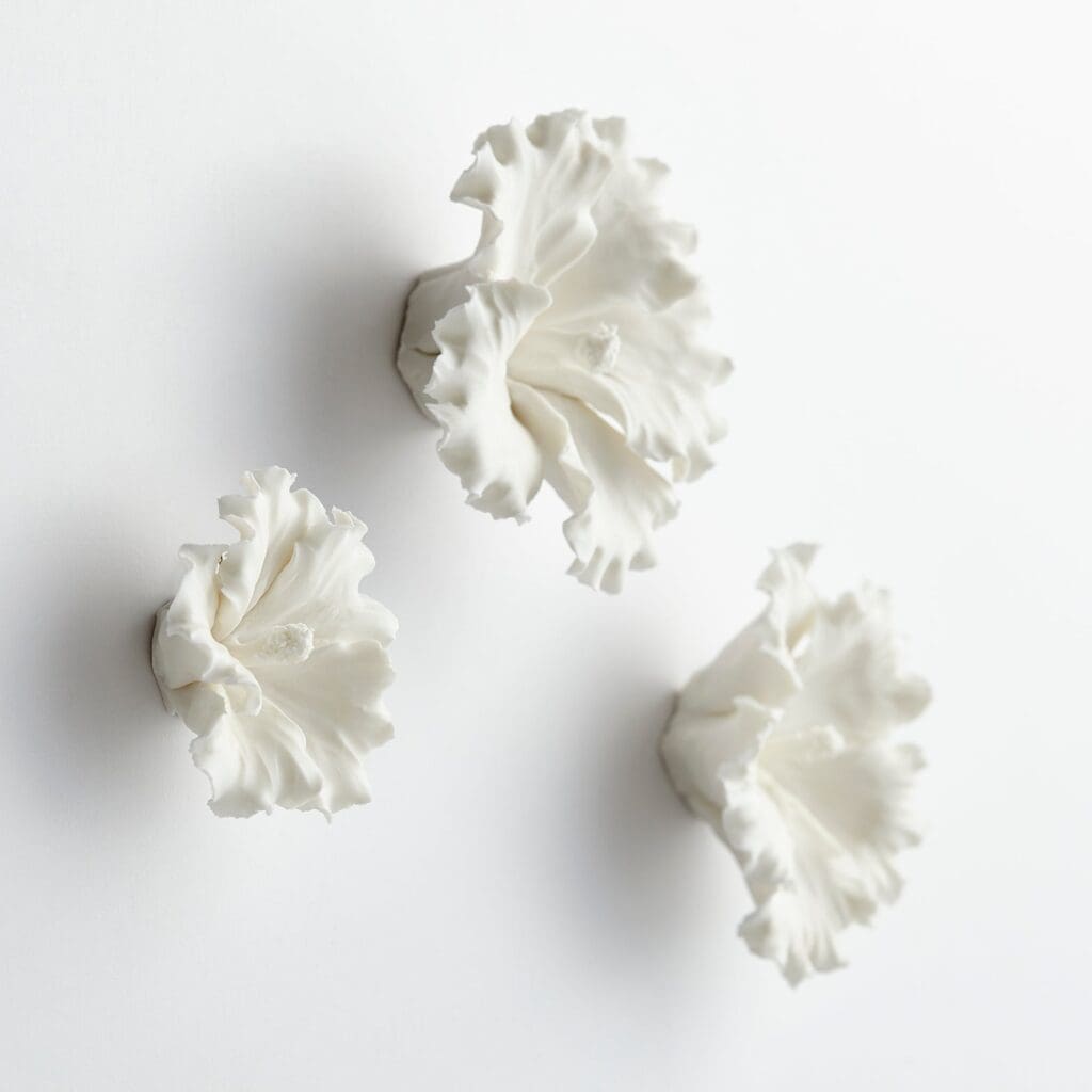 Cyan Design 10280 Primrose Wall Decor - White - Small