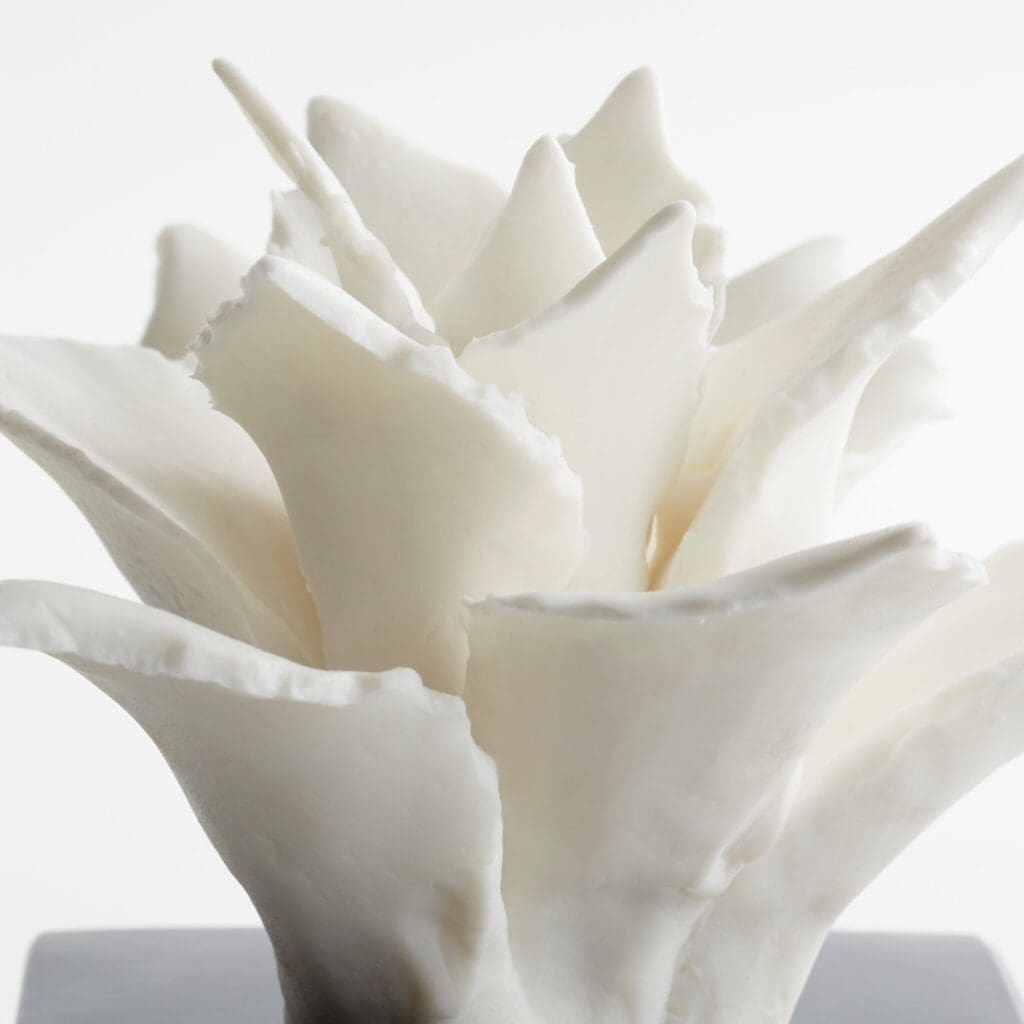 Cyan Design 10284 Calendine Sculpture - White - Medium