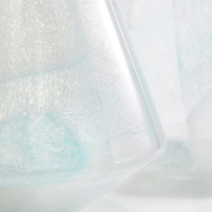 Cyan Design 10289 Backdrift Vase - Sky Blue And White - Small