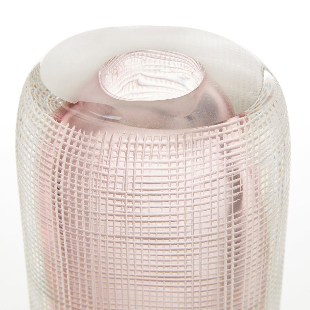 Cyan Design 10299 Neso Vase - Pink And Clear