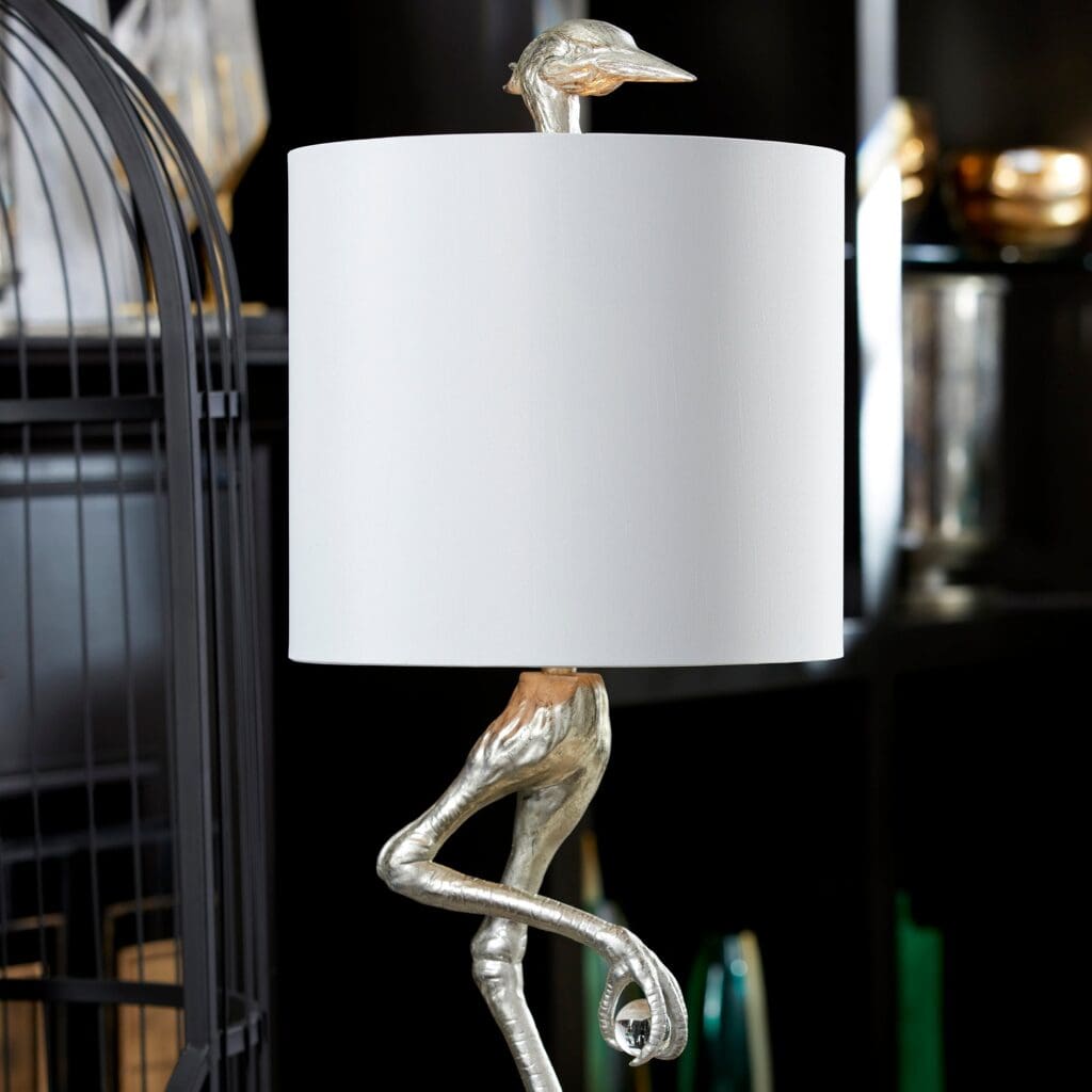 Cyan Design 10362 Ibis Table Lamp - Silver Leaf - Medium