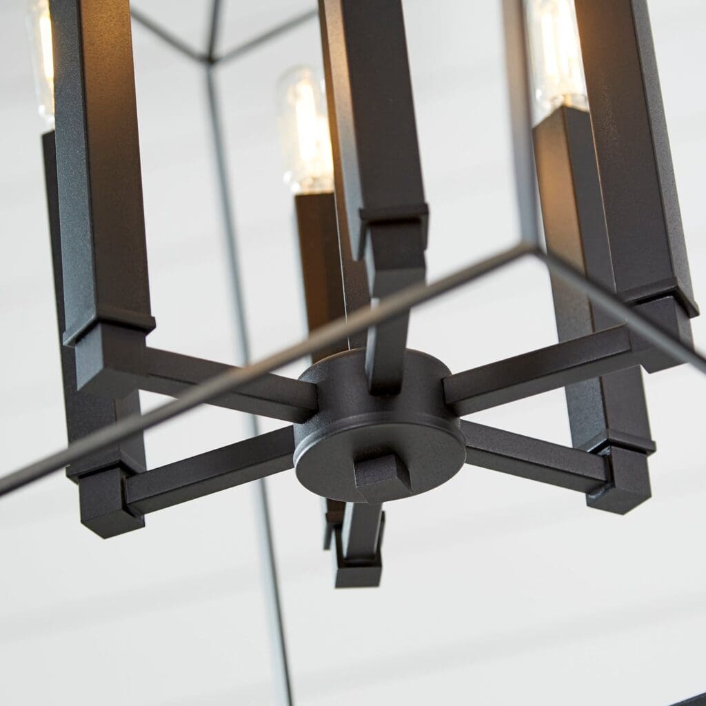 Cyan Design 10376 Hyperion Chandelier - 6-Light - Black - Large
