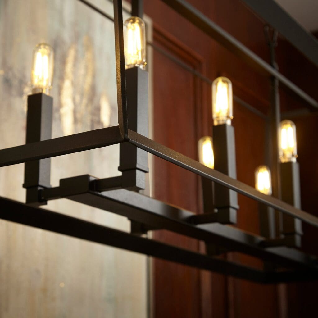 Cyan Design 10378 Hyperion Island - 8-Light - Black - Large