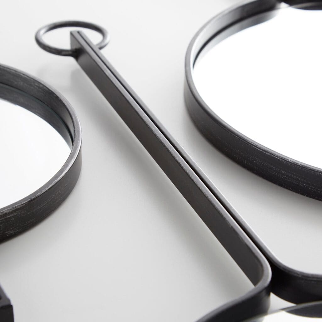 Cyan Design 10393 Lacrima Mirror - Raw Iron
