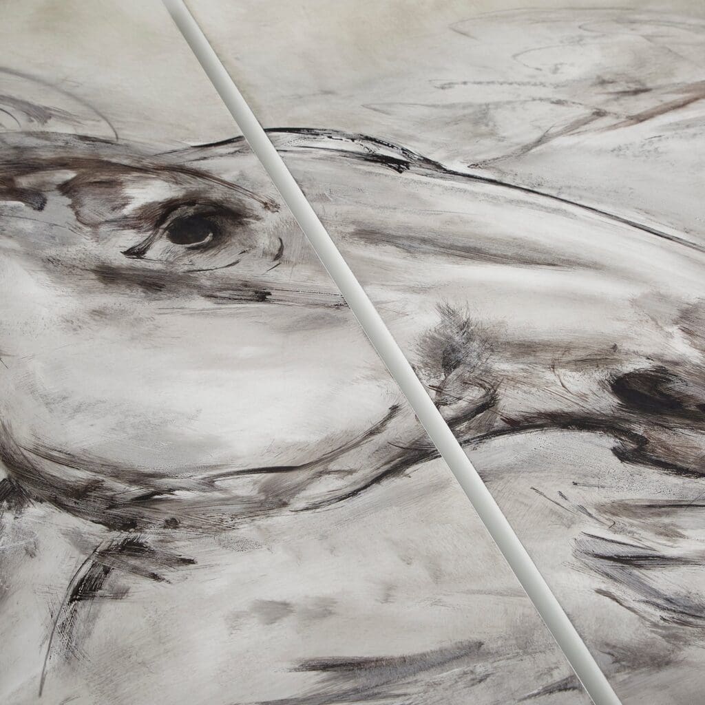 Cyan Design 10420 Galloping Wall Art - White