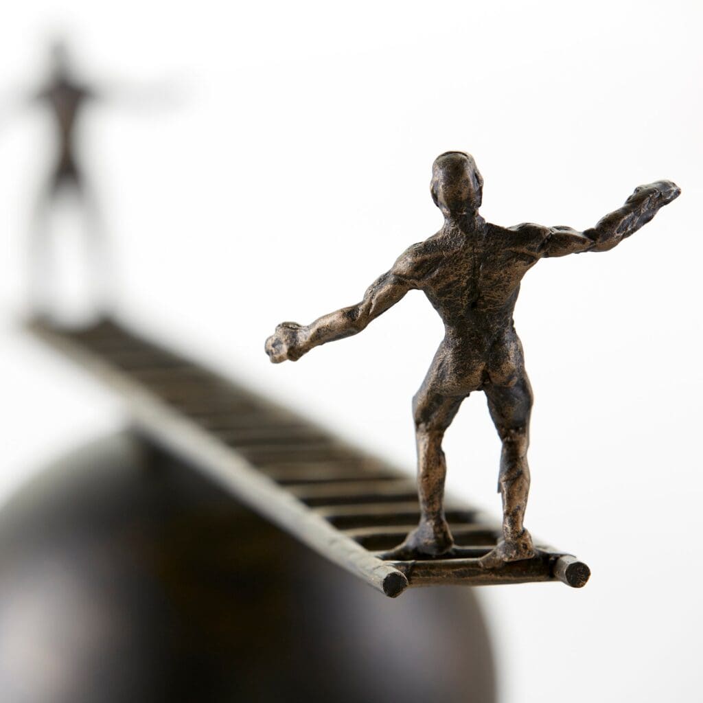 Cyan Design 10428 Teeter Sculpture - Bronze