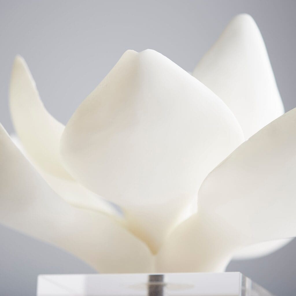 Cyan Design 10432 Oleander Sculpture - White - Medium