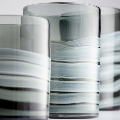 Cyan Design 10470 Torrent Vase - White And Silver - Short