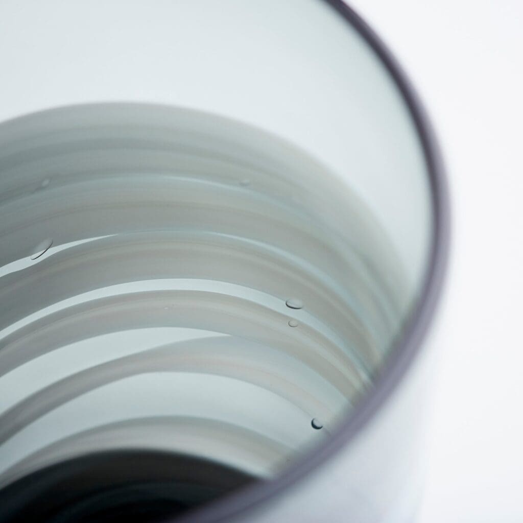 Cyan Design 10472 Torrent Vase - White And Silver - Tall