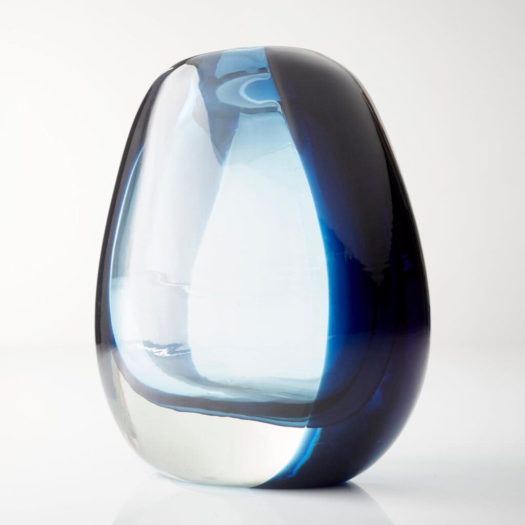 Cyan Design 10485 Jacinta Vase - Blue - Small