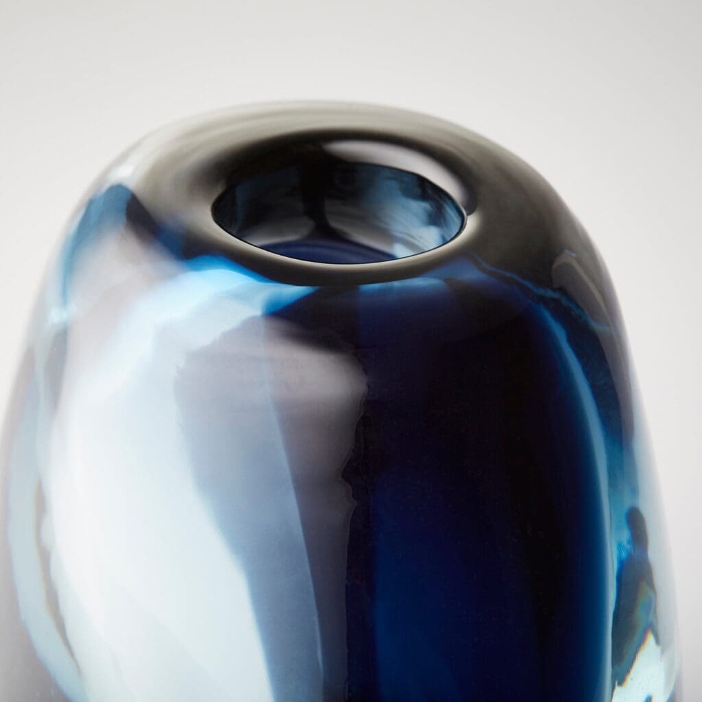 Cyan Design 10486 Jacinta Vase - Blue - Medium