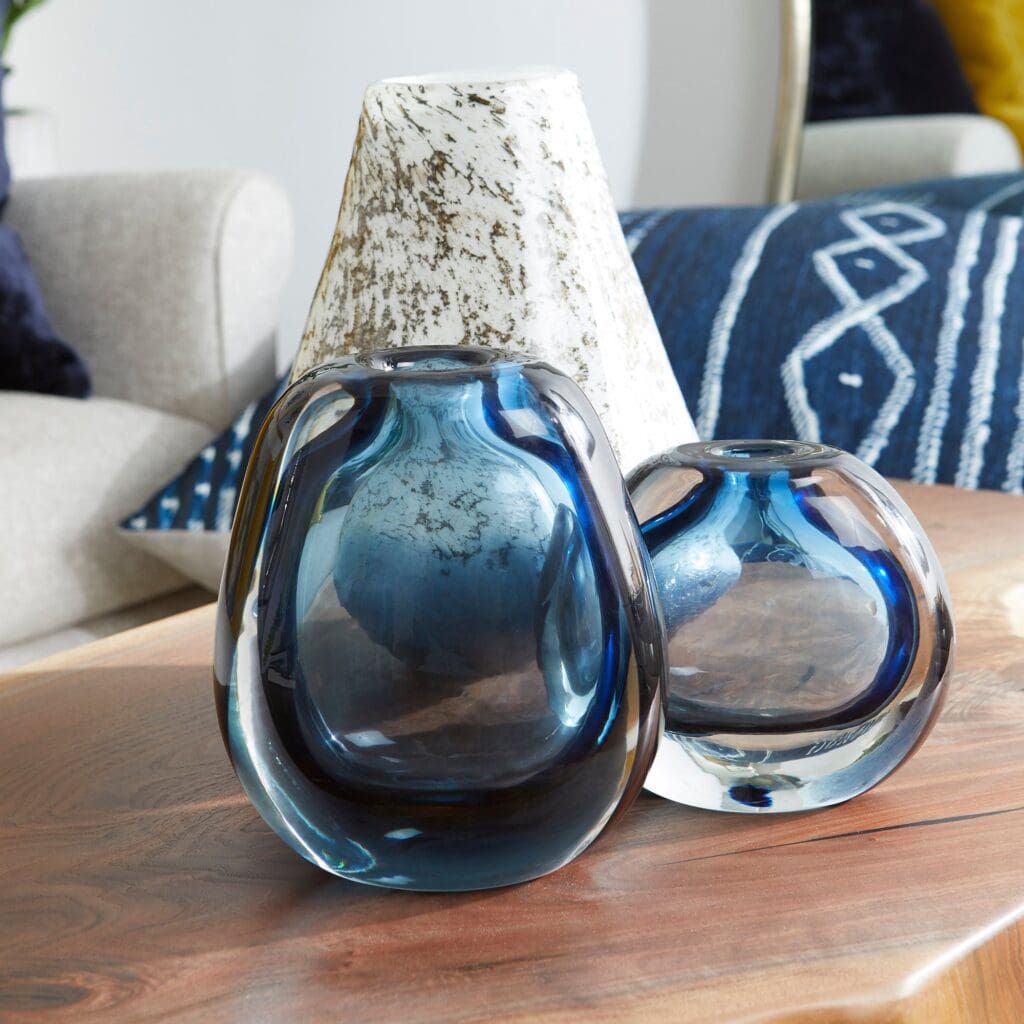 Cyan Design 10486 Jacinta Vase - Blue - Medium