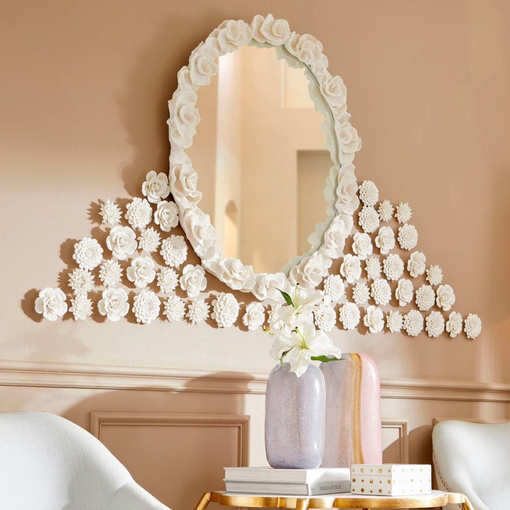 Cyan Design 10498 Gardenia Mirror - White