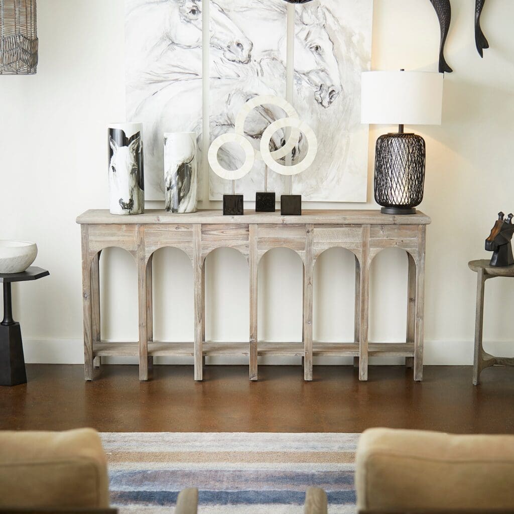 Cyan Design 10504 Sardinia Console Table - Weathered Pine