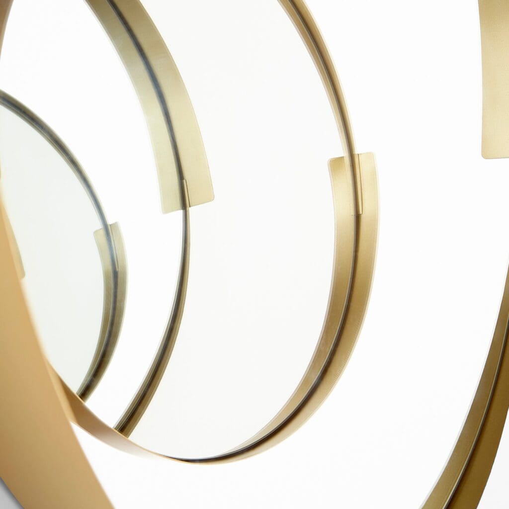 Cyan Design 10515 Gilded Band Mirror - Gold - Medium
