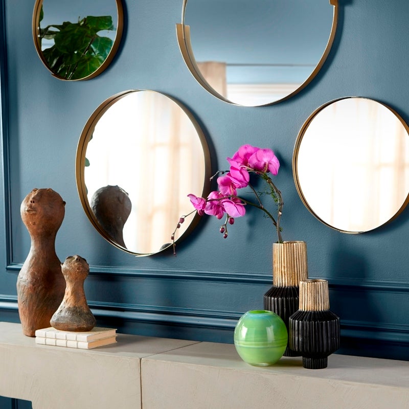 Cyan Design 10515 Gilded Band Mirror - Gold - Medium