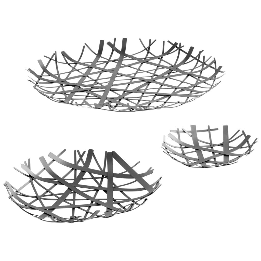 Cyan Design 10522 Belgian Basket - Graphite - Medium