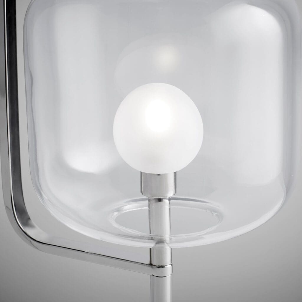 Cyan Design 10557 Isotope Table Lamp - Polished Nickel