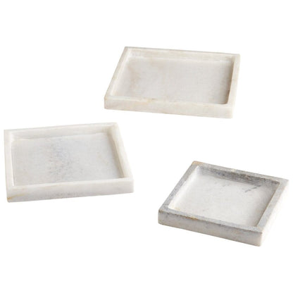 Cyan Design 10593 Biancastra Tray - White - Medium
